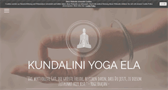 Desktop Screenshot of kundalini-yoga-ela.com