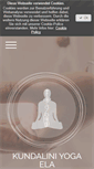 Mobile Screenshot of kundalini-yoga-ela.com